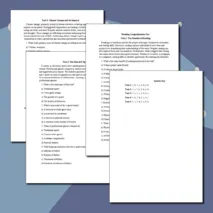 Тексты для чтения с вопросами на английском языке (старшие классы)