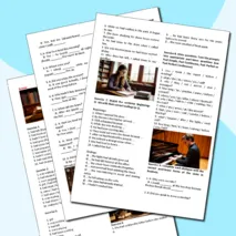 Рабочий лист по английскому языку 