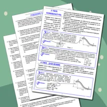 Рабочий лист для подготовки к ОГЭ по географии задание 13 теория+практика