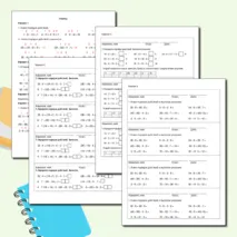 Карточки - пятиминутки по математике для 3 класса по теме 