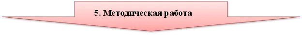 5. Методическая работа