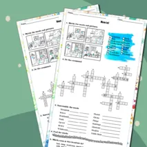 Рабочий лист Spotlight 5 module 3b Move in!