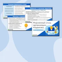 Презентация «Фирменный стиль организации. Айдентика»