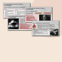 Презентация по Всеобщей истории. Германский нацизм. Нарастание агрессии в мире. 10 класс. В.Р. Мединский, А.О.Чубарьян