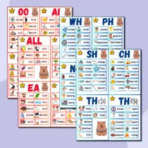 Spotlight 2, 3. Фониксы. Карточки для чтения (Phonics. Reading cards)