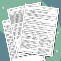Рабочие листы 5, 6. Синонимия причастных оборотов и придаточных определительных предложений. Ошибки в употреблении причастных оборотов.