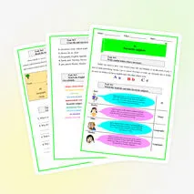 Рабочий лист к УМК Spotlight 5 Module 1c 