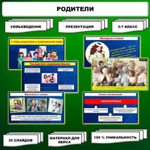Презентация по теме «Родители». // Курс внеурочной деятельности «Семьеведение». Соответствует п.2.2. ФРП ООО. Семьеведение. 5-7 кл.