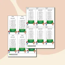Карточки по математике 