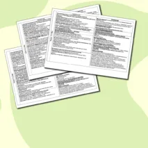 Календарно - тематическое планирование в подготовительной группе. Тема: «Русский лес. Леса Сибири»