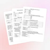 Комплект «Переходная проверочная работа по английскому языку» (2-9 классы)