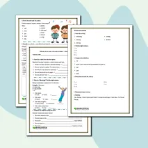 Рабочий лист по теме: «Favourite Activities — Guess from the Description»