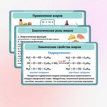 Презентация по химии «Жиры: гидролиз, применение, биологическая роль жиров»