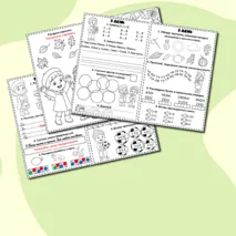 Тетрадь на осенние каникулы для 1 класса