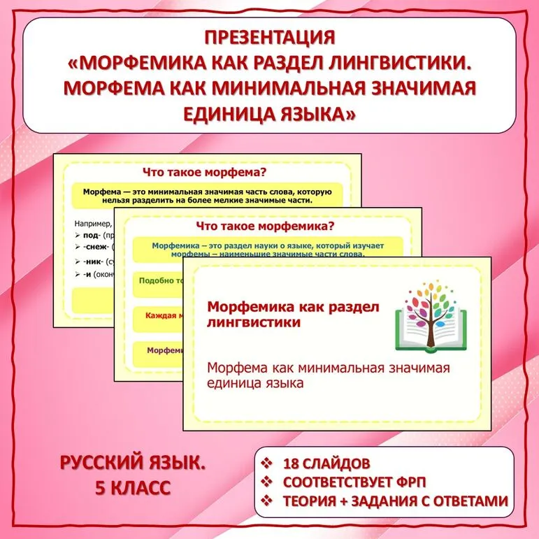 Презентация по русскому языку для 5 класса 