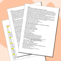 Контрольная работа по английскому языку за 1 четверть (5 класс, Rainbow English-5)