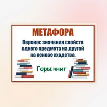 Средства художественной выразительности. Наглядный материал