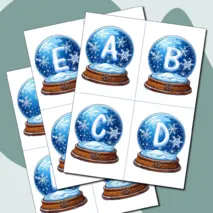 Игра с фонариком на тему ABC