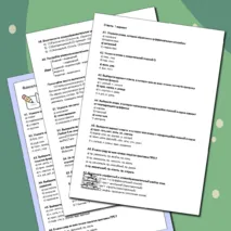Контрольная работа по русскому языку 1 четверть 6 класс
