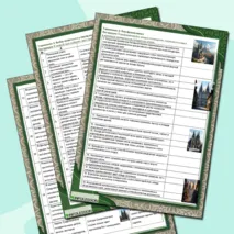 Рабочий лист по теме «Архитектура Западной Европы»