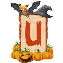 Оформление на Хэллоуин/ Halloween.Алфавит(русский/английский).Цифры.Знаки препинания