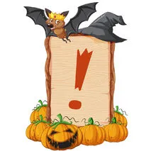 Оформление на Хэллоуин/ Halloween.Алфавит(русский/английский).Цифры.Знаки препинания