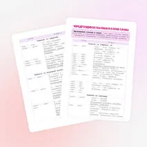 Памятка по русскому языку на тему: 