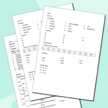Входная контрольная работа по английскому языку для 7 класса (Entry Test -7)
