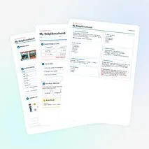 Рабочий лист по английскому языку «My Neighbourhood» (Spotlight 6, Module 2c)