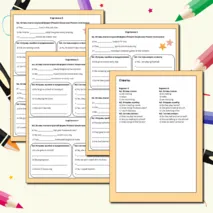 Карточки-тренажёры по английскому языку по теме «Present Simple и Present Continuous»