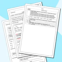 Рабочий лист по химии по теме 