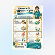 Чек-лист «Ценность честного труда»
