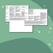 Таблица «Сравнение Типов червей» (плоские черви, круглые черви, кольчатые черви)