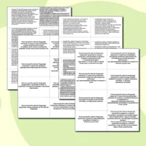 Карточки по Конституции. Обществознание. ЕГЭ 23 задание.