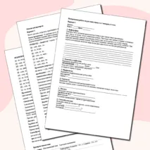 Контрольная работа по русскому языку за 1 четверть, 6 класс