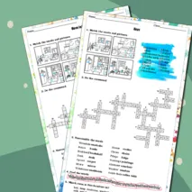 Рабочий лист Spotlight 5 module 3b Move in!