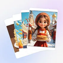 Пазлы «Масленица» (разрезные картинки)