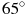 65^\circ