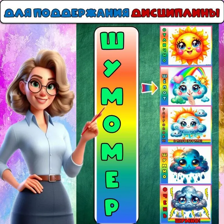 Шумомер - для поддержания дисциплины