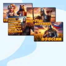 Легенды о России плакаты материалы для оформления