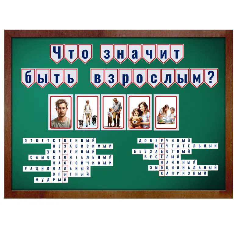 Игра + оформление по теме 