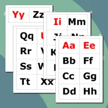 Английский алфавит. English alphabet.КАРТОЧКИ