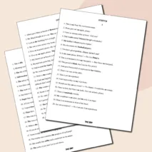 Рабочие листы на тему «Английский артикль. Практикум»