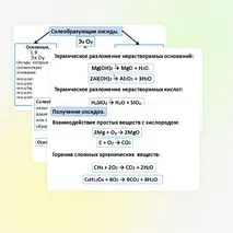 Презентация «Получение и химические свойства кислотных, основных оксидов».