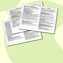 Календарно - тематическое планирование в подготовительной группе. Тема: «Русский лес. Леса Сибири»