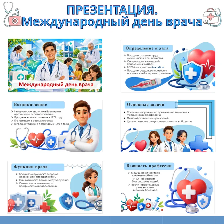Презентация «Международный день врача».
