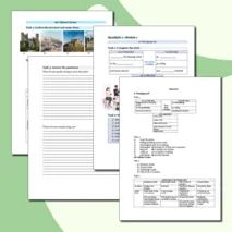 Рабочий лист по английскому языку для повторения темы в УМК Spotlight, Student's Book 7, Module 1: 1c Hanging out & 1d Culture Corner