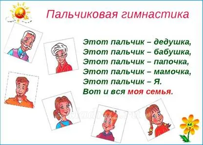 Пальчиковая гимнастика для детей 3-4 лет в детском саду. Картотека