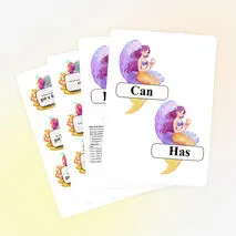 Дидактическая игра по английскому языку «can/has/have»