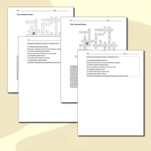 Кроссворд по теме: Древняя Индия. Всеобщая история 5 класс.